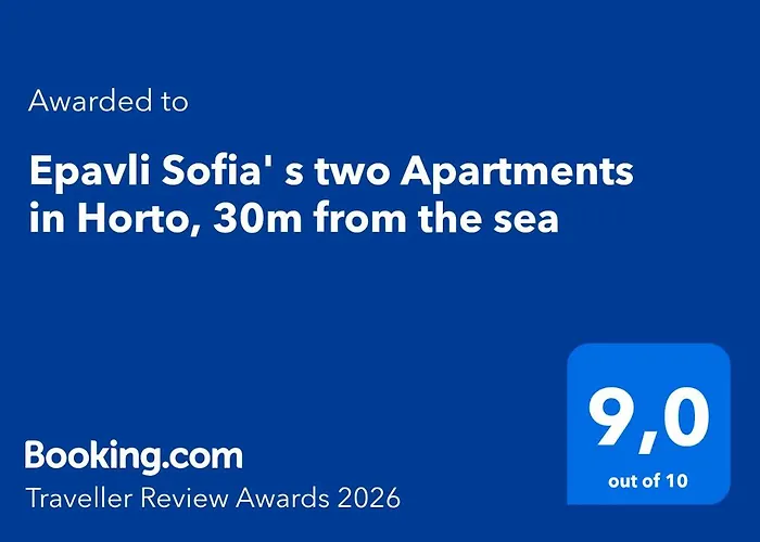 Epavli Sofia' S Two In Horto, 30m From The Sea Διαμέρισμα *